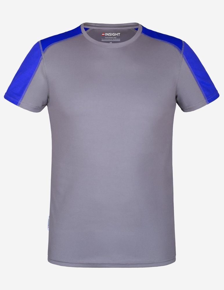 Футболка INSIGHT LEAM SOFT STRETCH сірий/синій 2858908821 фото