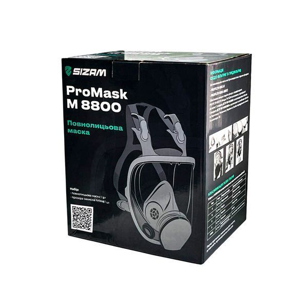 маска з кріпленням в 4-х точках PROMASK M 8800 8800 фото
